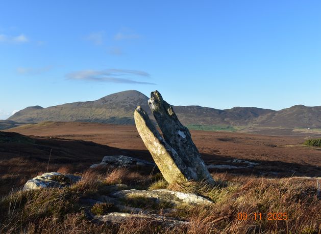 Croagh Patrick: Pair of standing stones among more than 50 monuments uncovered at the Reek