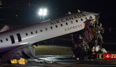 Air Canada flight collides with vehicle at New York’s LaGuardia Airport