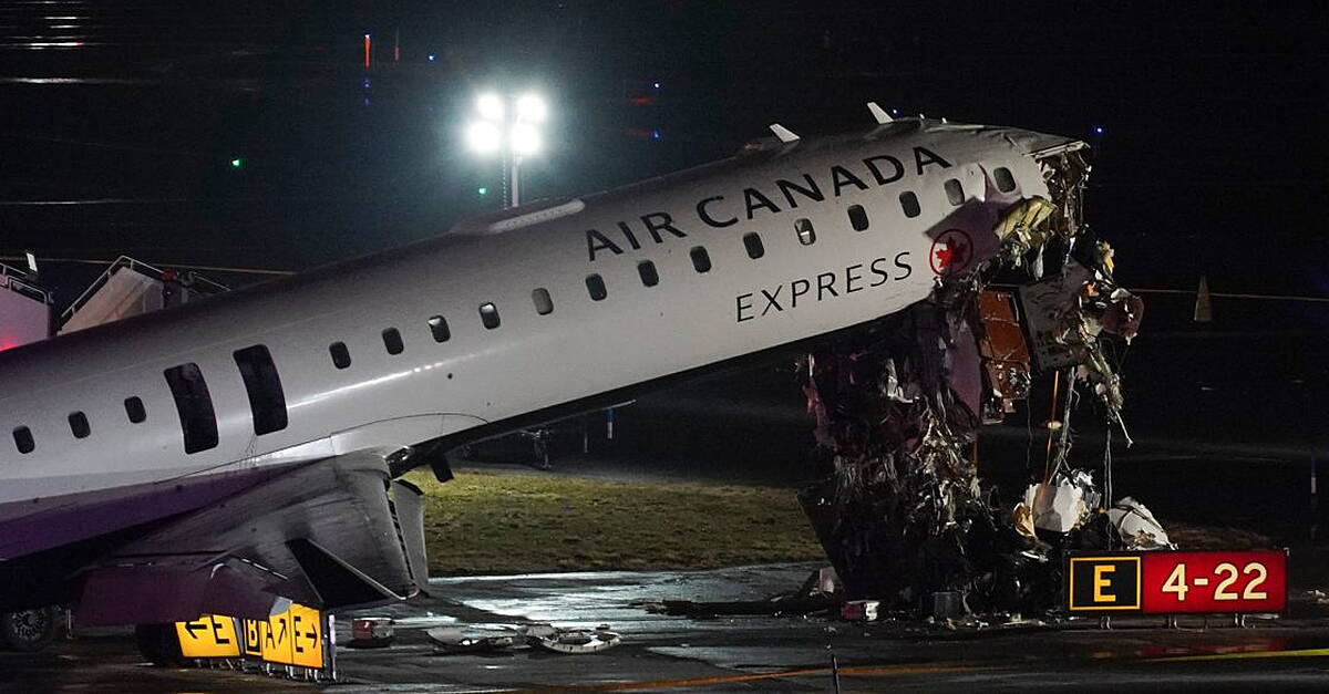 Air Canada flight collides with vehicle at New York’s LaGuardia Airport