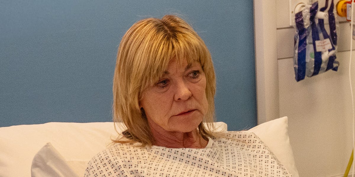 Emmerdale's Kim Tate to collapse after mysterious poisoning