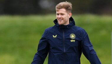 Nathan Collins calls for cool heads and ‘dark arts’ ahead of Ireland’s Prague challenge