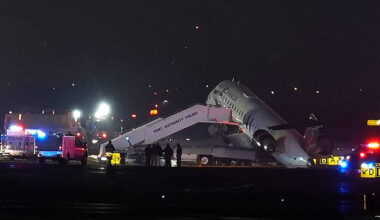 Pilot and co-pilot killed in runway collision at LaGuardia Airport