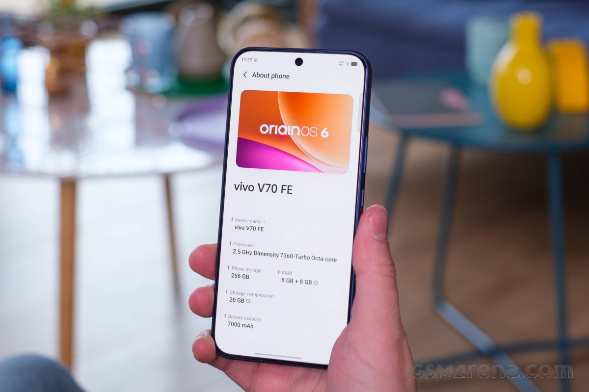 vivo V70 FE in for review