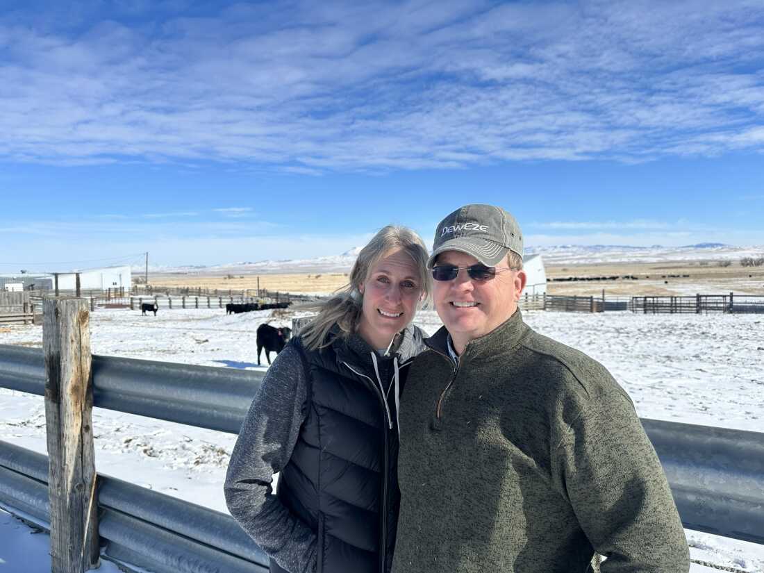 Erica and Shane Chauvet’s ranch overlooks the small town of Big Sandy, Montana. Shane credits the local hospital for saving his life after an accident. He says he used to think of the hospital as a luxury for such a small town but now considers the facility essential to the community’s survival.