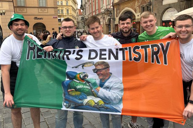 Czechia v Ireland, World Cup play-off: Follow all the build up as Ireland fans take over Prague ahead of crunch clash