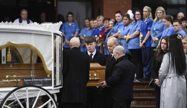 Mourners at Amy Doherty’s funeral hear of her ‘magnetic personality’