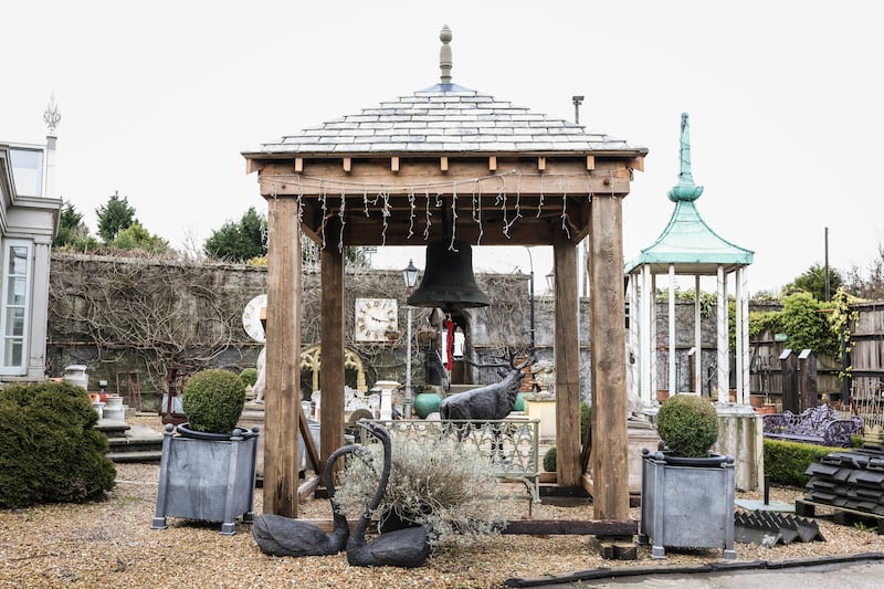 An Irish Georgian bronze bell (estimated at €6,000-€12,000) was not sold