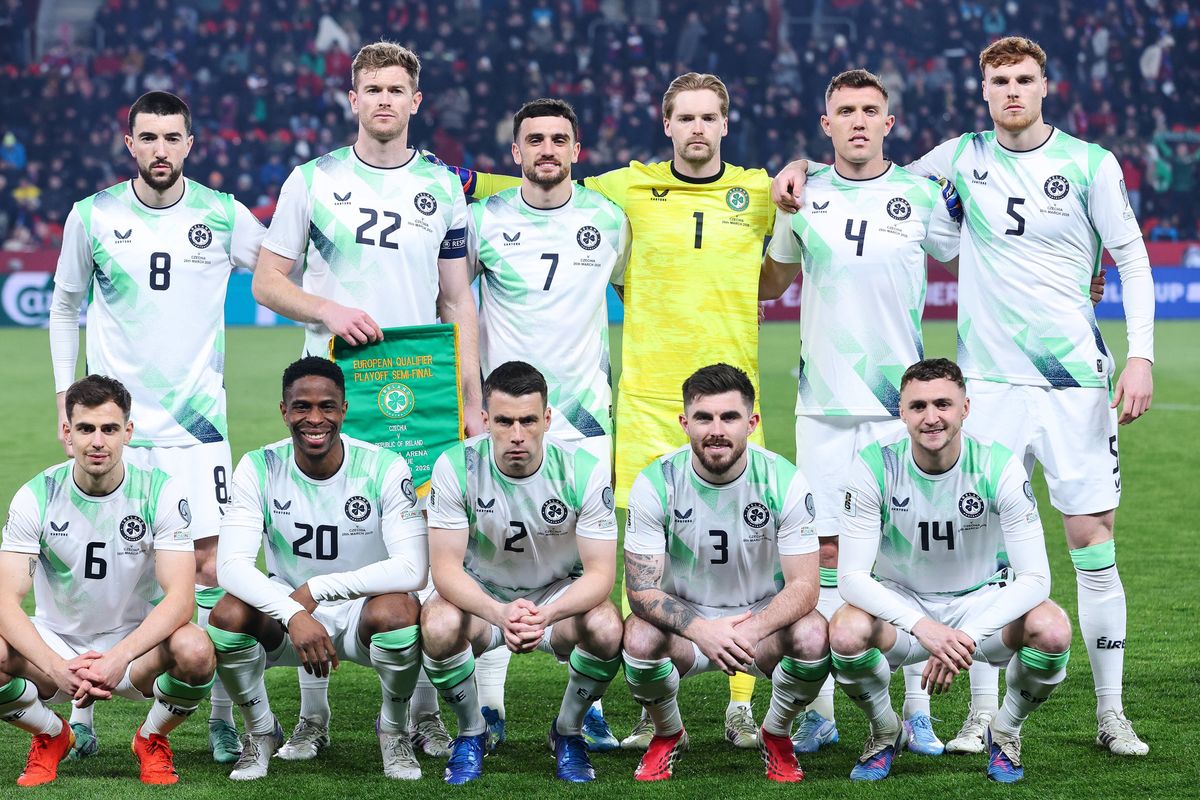 The Ireland team