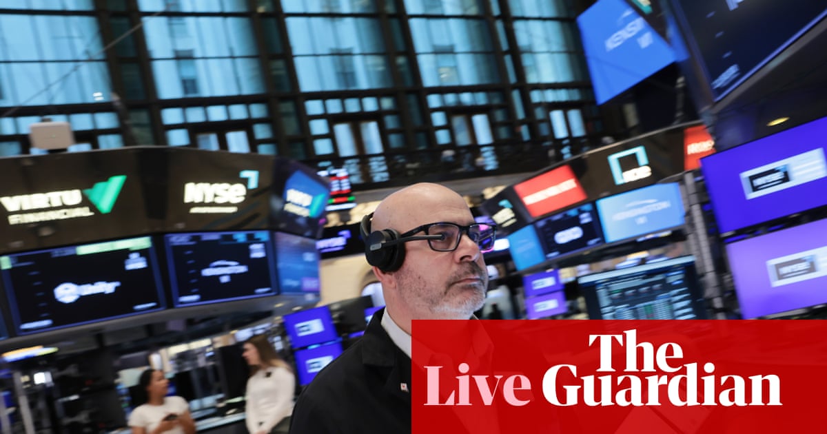Wall Street hits six-month low and Dow falls into correction as Trump ‘appears to lose his grip on markets’ – as it happened | Business
