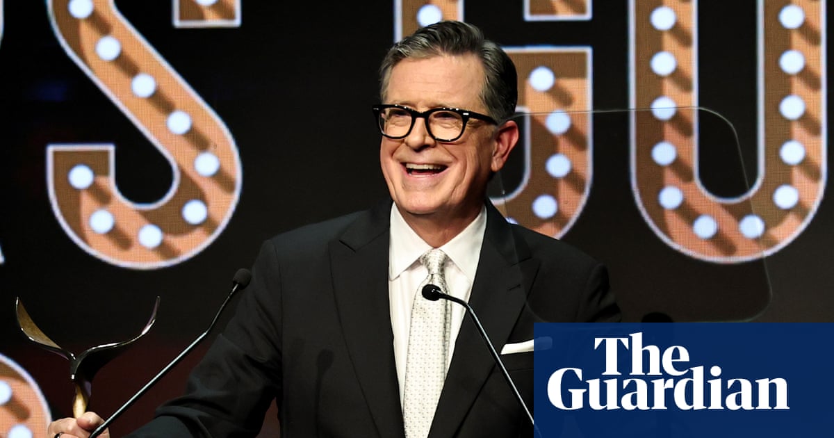 ‘A full-circle moment’: why Stephen Colbert is an enticing fit for Lord of the Rings | Stephen Colbert