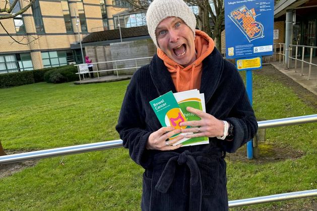 ‘I had blood in my stool. I had pains, but I just ploughed on’ – bowel cancer patient on being too embarrassed to get checked