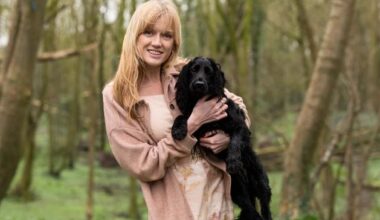 First Dates Ireland server Alice Marr on her dog Willow