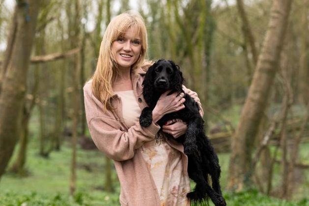 First Dates Ireland server Alice Marr on her dog Willow