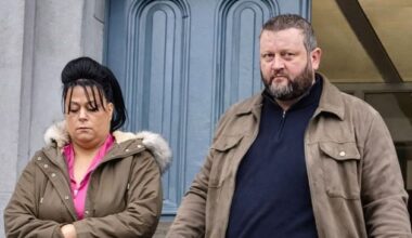 Pepper spray deployed and punches thrown as husband and wife traded blows with rivalling Traveller couple inside midlands service station