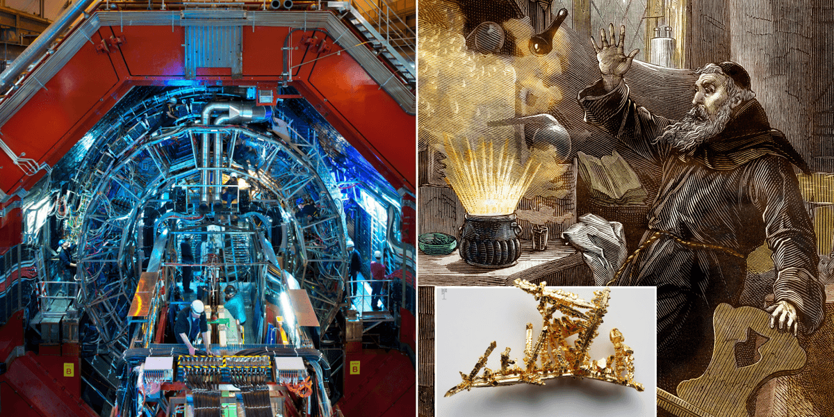 Science breakthrough as researchers accidentally turn lead into gold while trying to recreate Big Bang