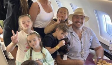 Tyson Fury's wife Paris, mum of seven, reveals she has 'five children' after 'splitting family'