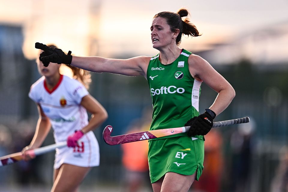 Róisín Upton rounded off the scoring for Ireland. Photo: Sportsfile