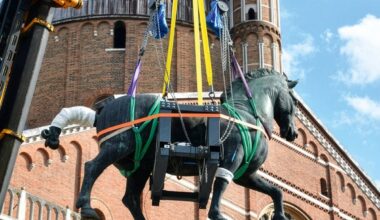 One of Donatello’s most important bronze statues is being restored: should it ever be shown outdoors again? - The Art Newspaper