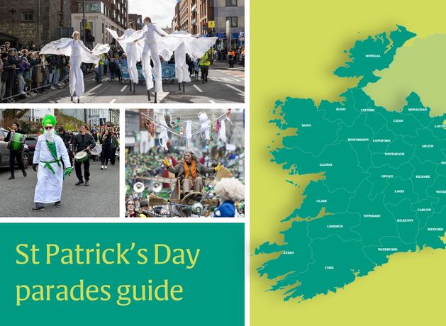 St Patrick’s Day parades 2026: use our interactive map to find out what’s happening near you