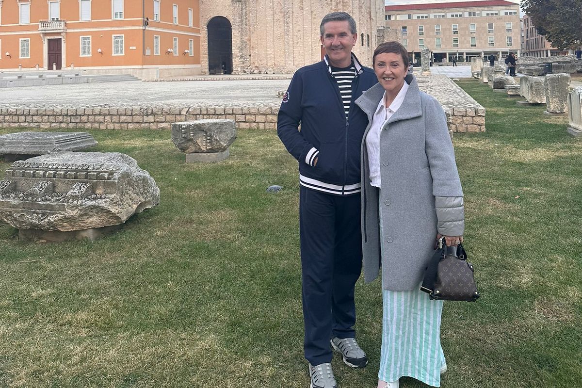 Daniel and Majella O'Donnell on RTEs High Road, Low Road