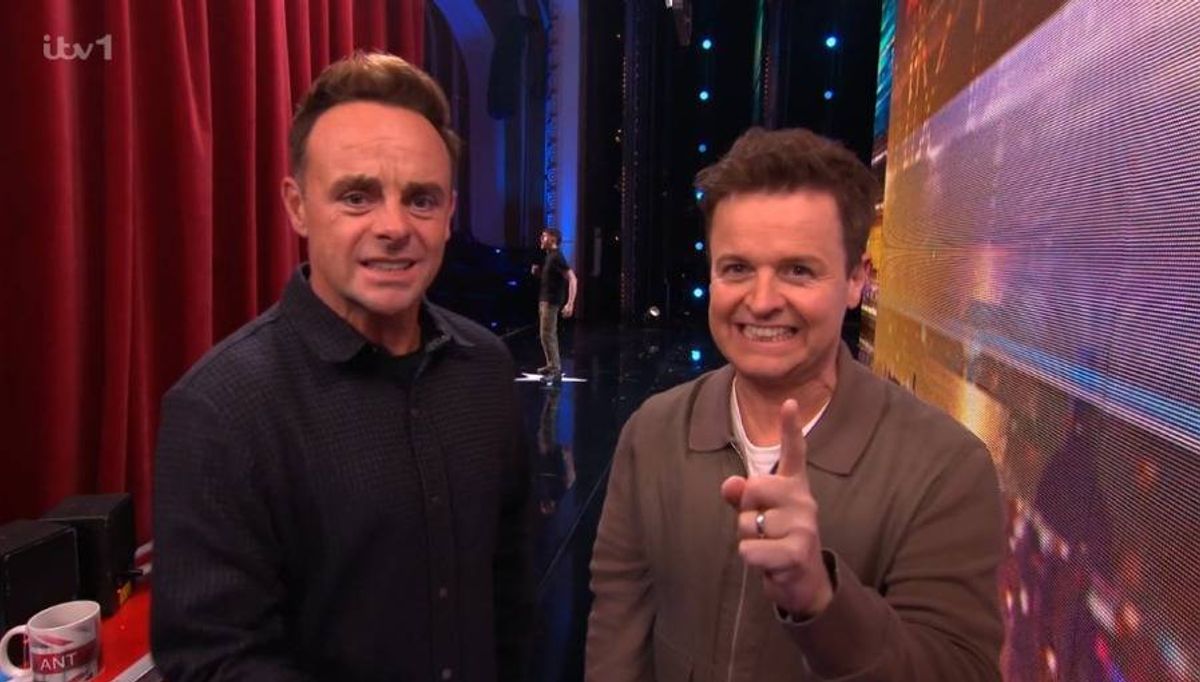 Ant and Dec on Britain's Got Talent 2026