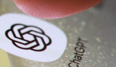 Illustration shows ChatGPT app