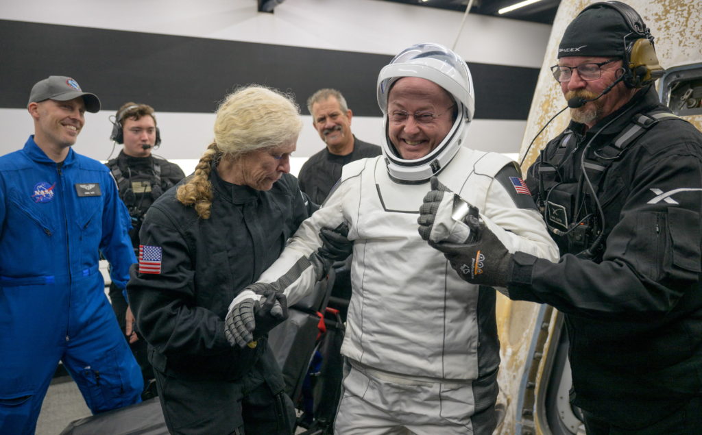 NASA's SpaceX Crew-11 Splashdown
