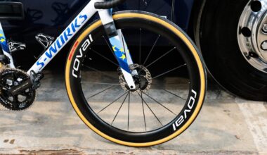 Demi Vollering Specialized S-Works Tarmac SL8 at 2026 Omloop Het Nieuwsblad