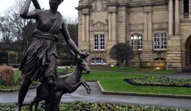 Statue of Diana returns to rightful place in Lister Park