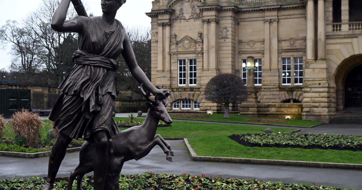 Statue of Diana returns to rightful place in Lister Park