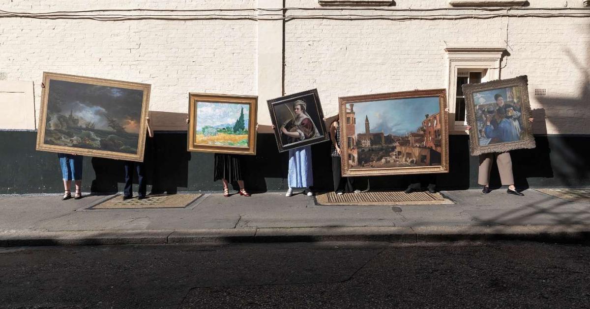 National Gallery art trail including Van Gogh coming to Newport