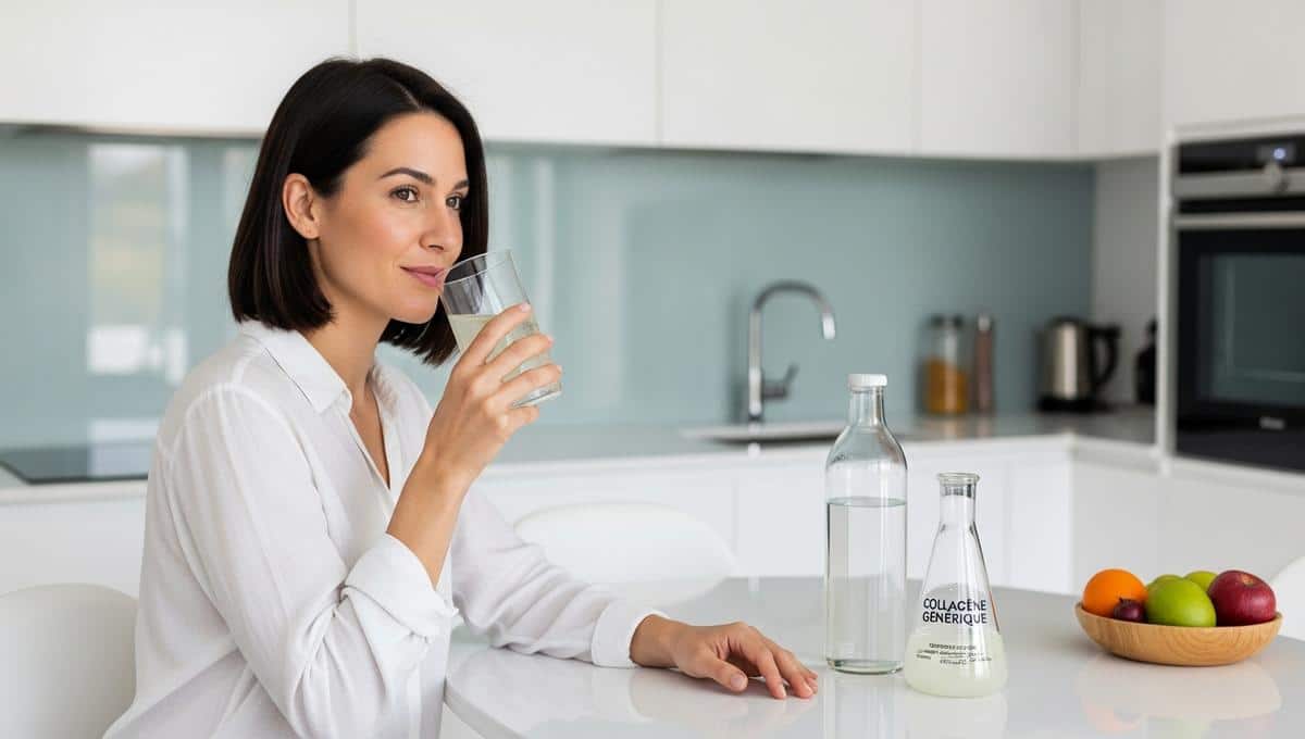 in just 14 days, she had a complexion so luminous, she reduced her makeup.