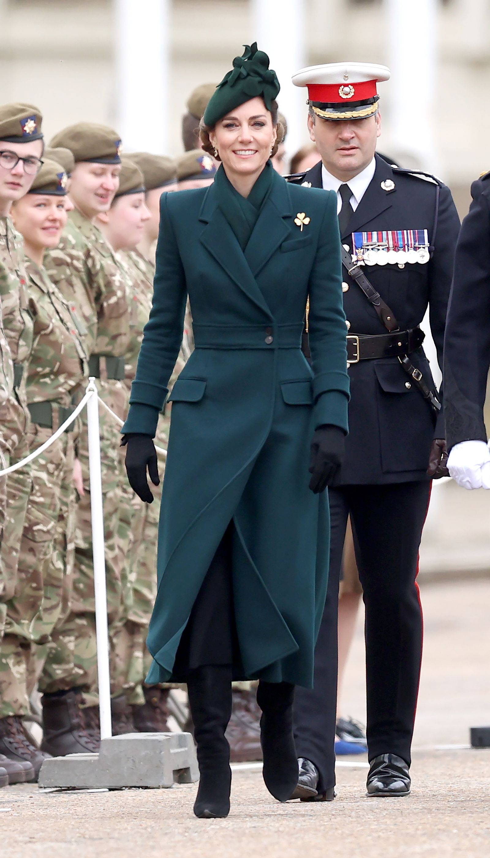 Image may contain Officer Person Military Military Officer Clothing Glove Adult Accessories Formal Wear and Tie