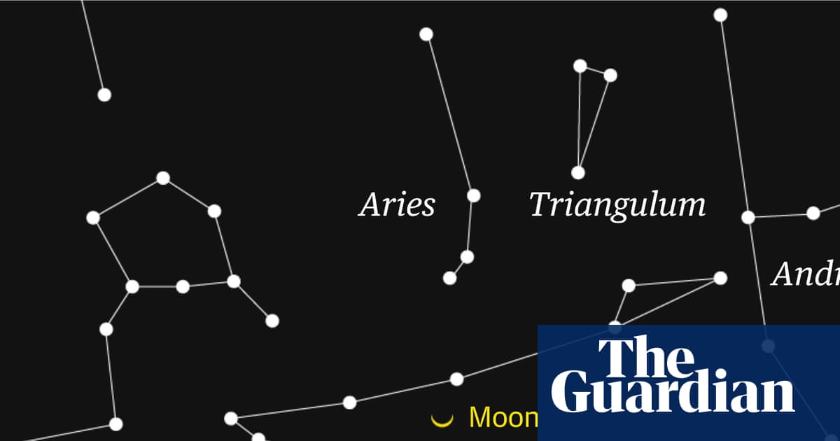 Starwatch: crescent moon to join Venus in evening twilight | Astronomy