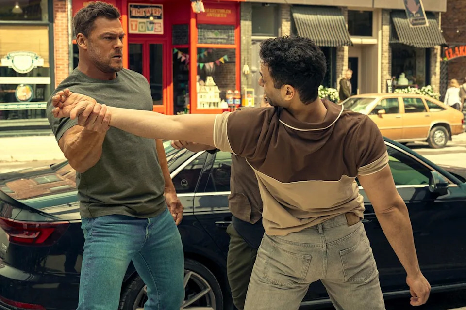 Alan Ritchson on 'Reacher'Credit: Amazon