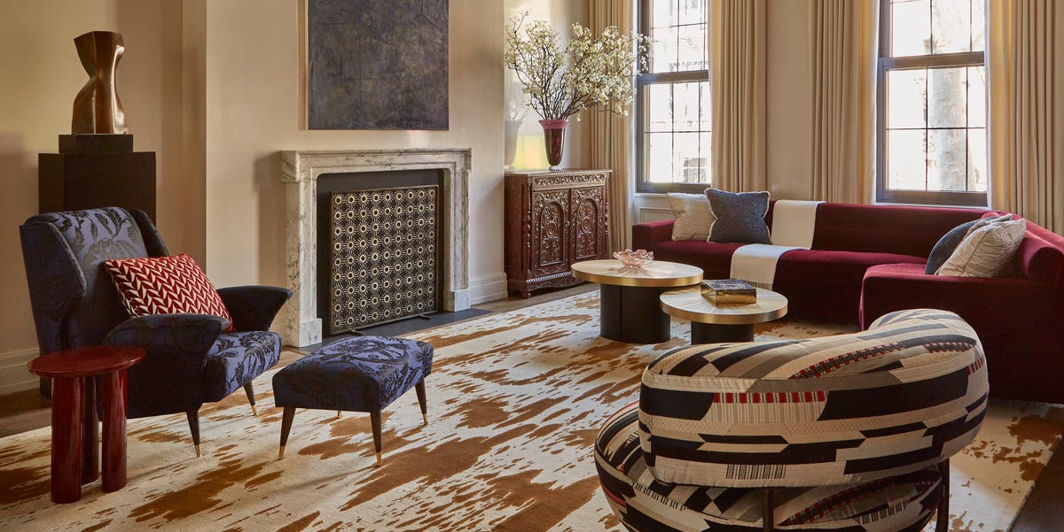 Designer Young Huh Created Separate His and Hers Bedrooms in a Brooklyn Townhouse