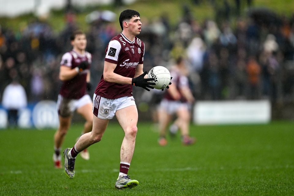 Ciaran Mulhern proved a pivotal influence as Galway U-20s got the better of Roscommon. Photo: Sportsfile