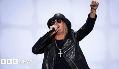 Kid Rock sparks US Army probe after helicopter flyby at his mansion - BBC