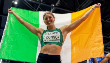 Kate O’Connor makes light of injuries to win bronze at World Indoor Championships – The Irish Times