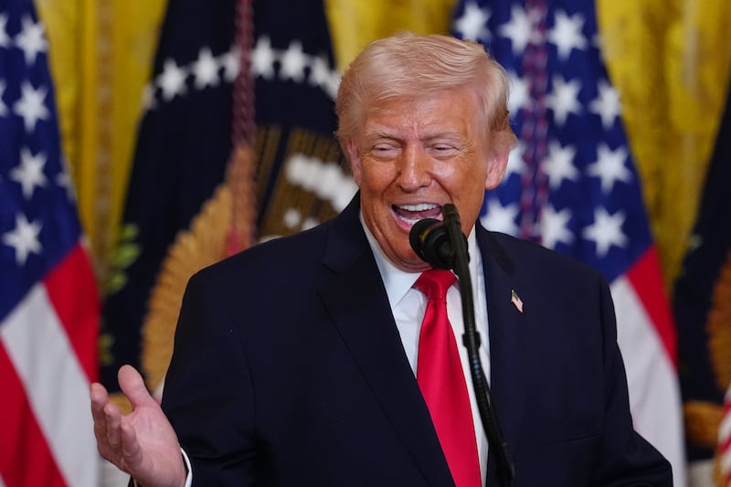 US president Donald Trump: exteneded deadline. Photograph: Julia Demaree Nikhinson/AP