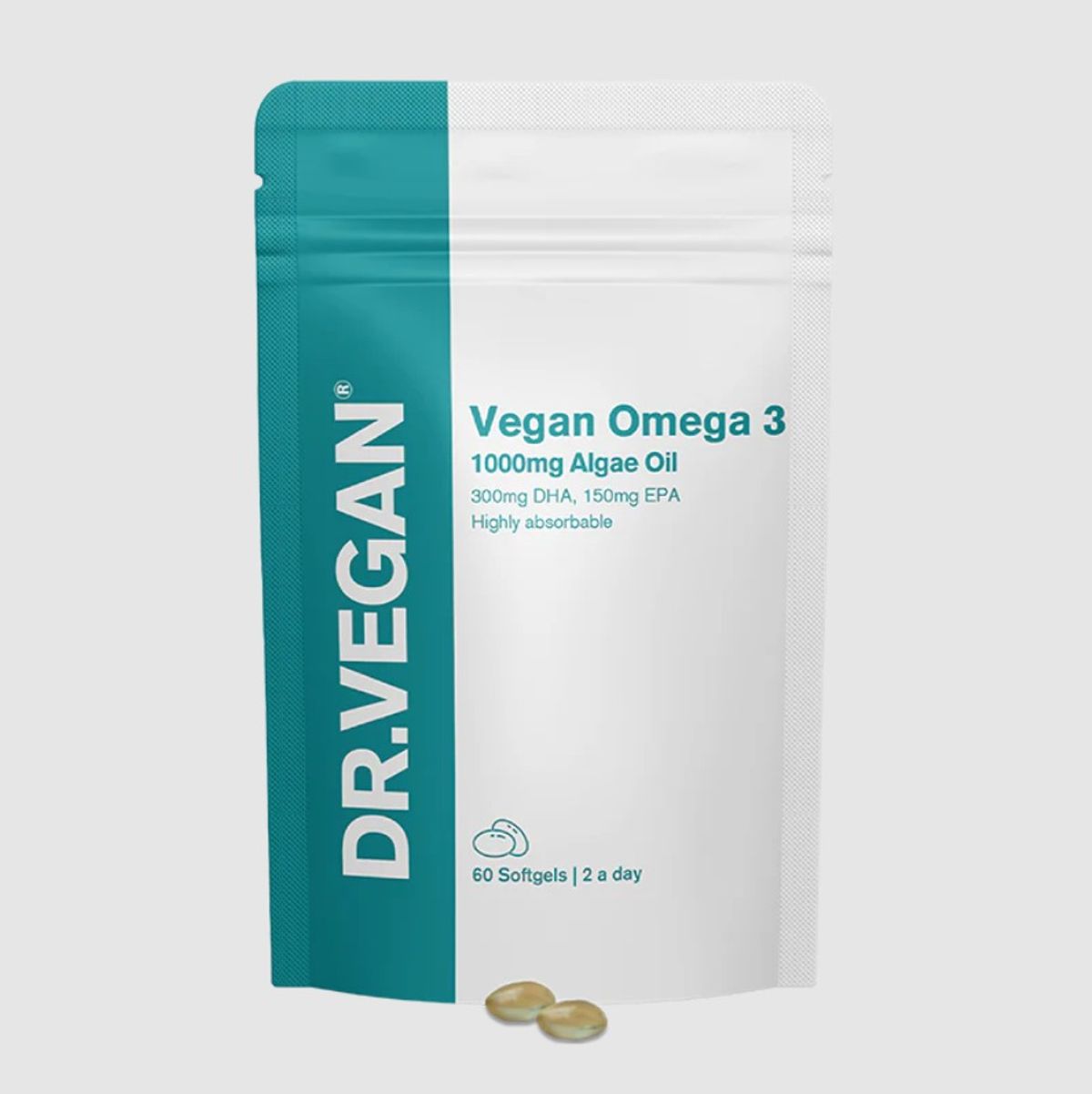 Dr Vegan's Vegan Omega 3 1,000mg supplement 