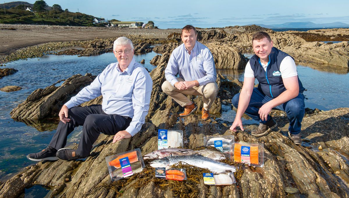 Michael Keohane and his sons Colman and Brian