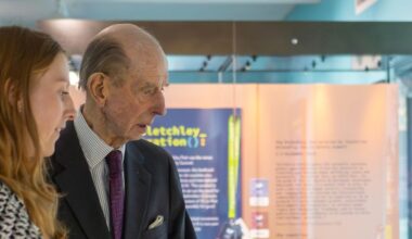 Prince Edward, Duke of Kent Makes a Rare Public Appearance at Bletchley Park