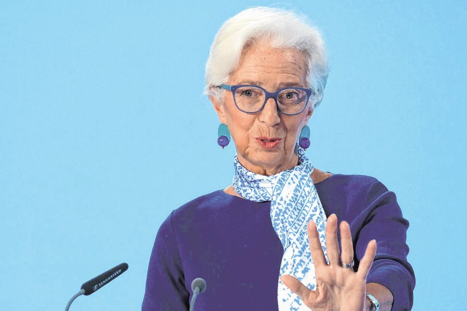 ECB president Christine Lagarde. Photo: Bloomberg 