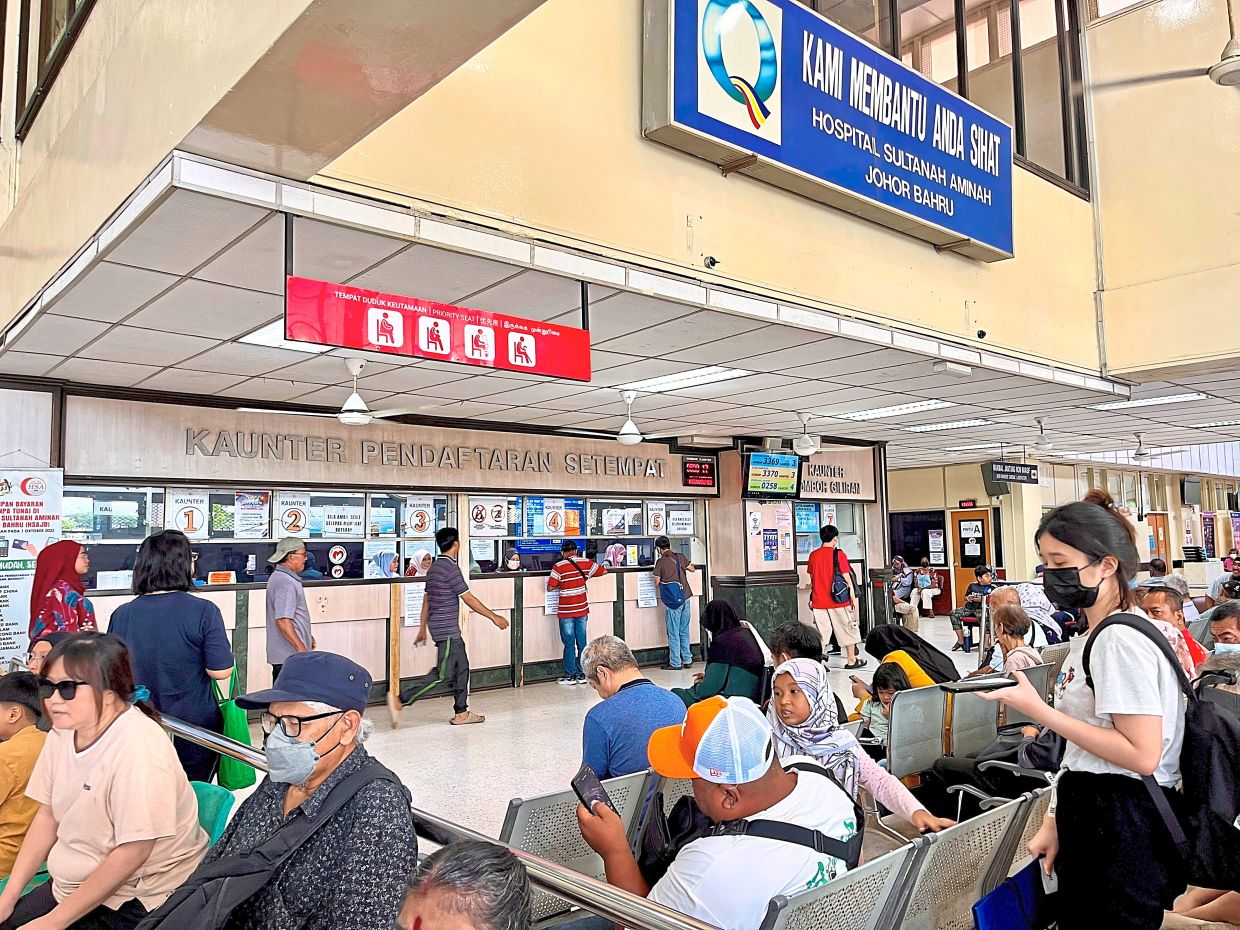 Johor’s main hospital stretched thin