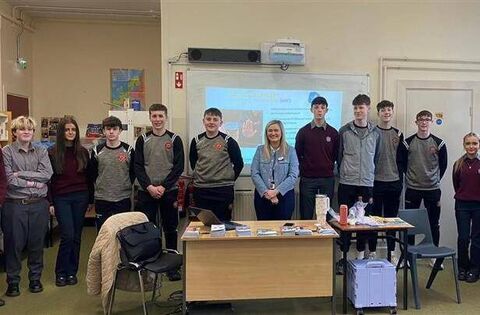 Waterford school visited by cancer support charity volunteer  - News
