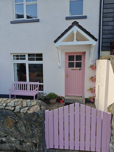 Pictured: A recently decorated house in Dunmore East, painted with Renew's recycled paint.