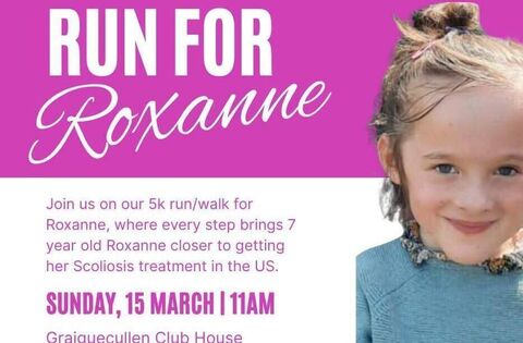 5k run to raise funds for Roxanne’s surgery in USA - News