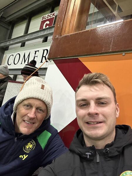 "Hallgrímsson sat beside media members, and by chance, he plonked down beside me."