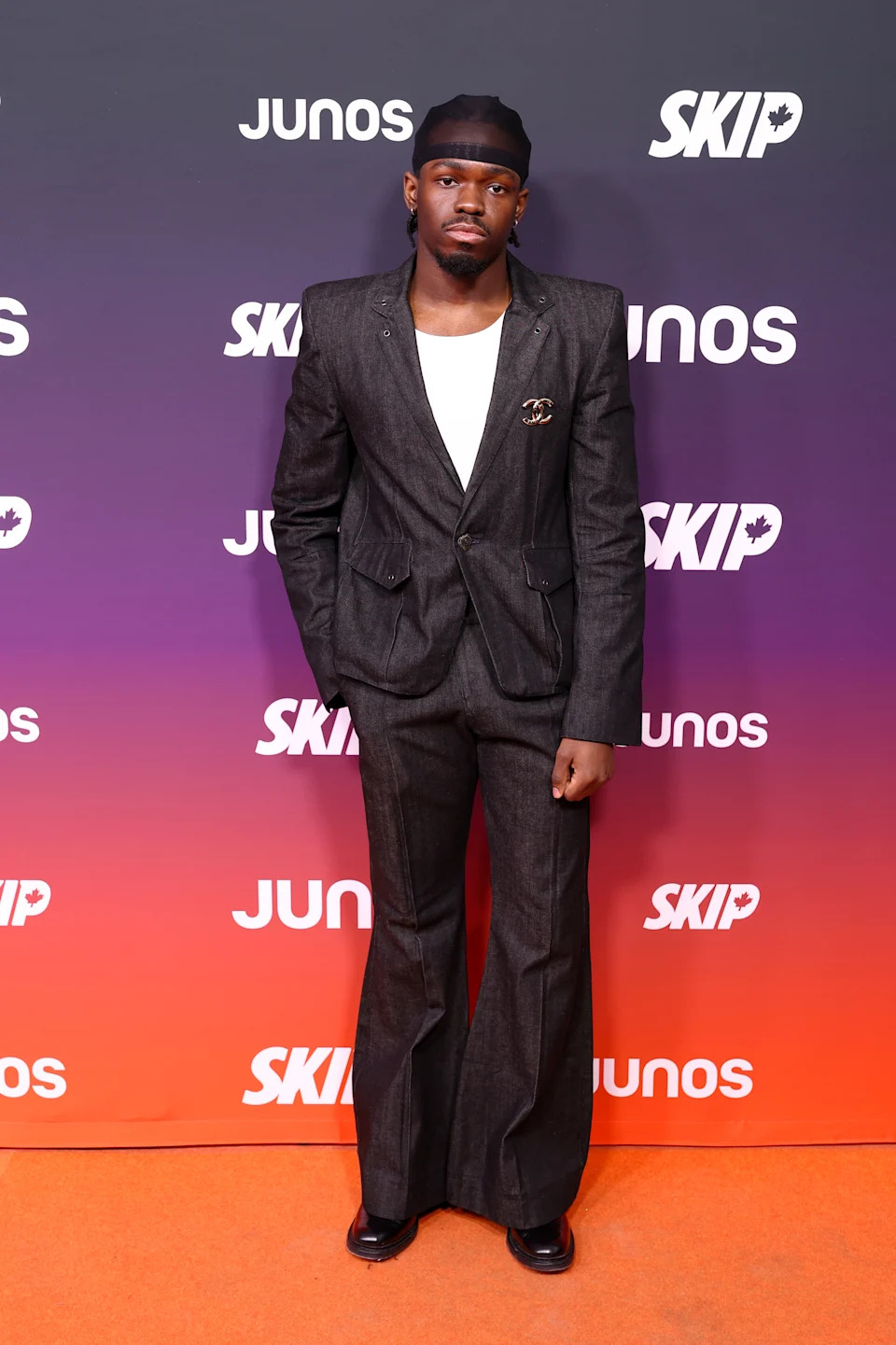 HAMILTON, ONTARIO - MARCH 29: Avenoir attends the 2026 JUNO Awards at TD Coliseum on March 29, 2026 in Hamilton, Ontario. (Photo by Cindy Ord/Getty Images)